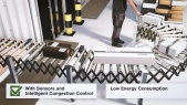 thumbnail of medium wenglor sensoric - Package Detection on Flexible Scissor-Roller Conveyors